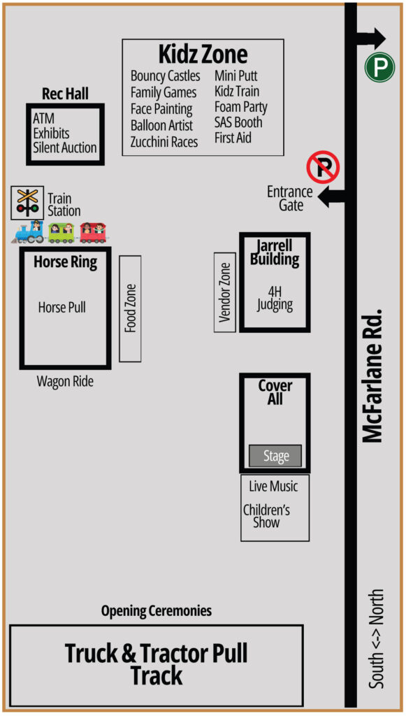 Shannonville World’s Fair Map